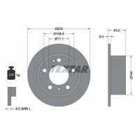 92054500 TEXTAR Гальмівний диск