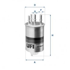 24.190.00 UFI Паливний фільтр