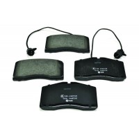 8DB 355 018-491 HELLA Комплект гальмівних колодок дисковий гальм