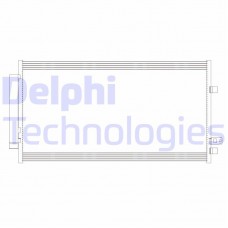 CF20382 DELPHI Конденсатор кондиціонера