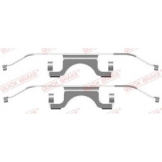 109-1702 QUICK BRAKE Комплектуючі колодки дискового гальма
