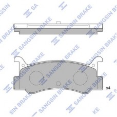 SP1215 Hi-Q Комплект гальмівних колодок дисковий гальм