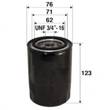 586070 VALEO Масляний фільтр