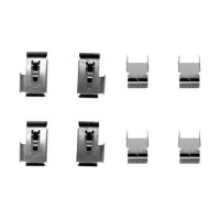 1 987 474 616 BOSCH Комплектуючі колодки дискового гальма