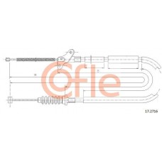 92.17.2716 COFLE Тросик, cтояночный тормоз