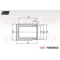 72935015 MAXTECH Поршень корпус скоби гальма