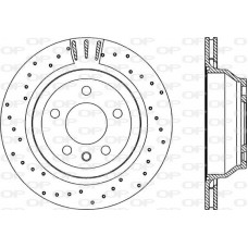 BDRS2220.25 OPEN PARTS Гальмівний диск