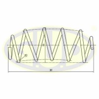 GCS066781 G.U.D. Пружина ходової частини