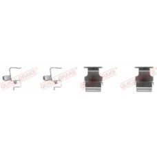 109-1673 QUICK BRAKE Комплектуючі колодки дискового гальма
