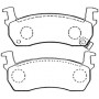 FP0308 FIT Комплект гальмівних колодок дисковий гальм