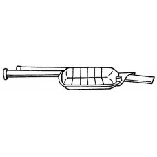 35426 SIGAM Середній глушник вихлопних газів