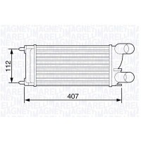 Интеркулер MAGNETI MARELLI 351319203550