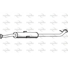 P2748 FENNO Середній глушник вихлопних газів