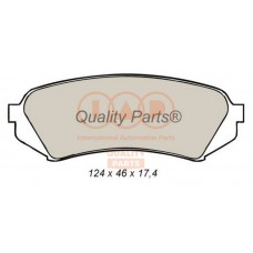 704-17048P IAP QUALITY PARTS Комплект гальмівних колодок дисковий гальм