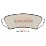 704-17048P IAP QUALITY PARTS Комплект гальмівних колодок дисковий гальм