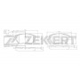 BS-1167 ZEKKERT Комплект гальмівних колодок дисковий гальм