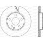 BDR2200.20 OPEN PARTS Гальмівний диск