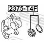 2375-T4F FEBEST Ремкомплект, Гальмівний супорт