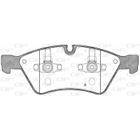 BPA1179.00 OPEN PARTS Комплект гальмівних колодок дисковий гальм