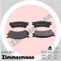 24004.165.1 ZIMMERMANN Комплект гальмівних колодок дисковий гальм