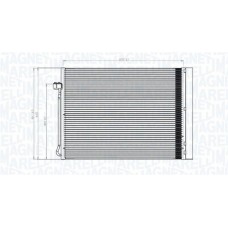 350203795000 MAGNETI MARELLI Конденсатор кондиціонера