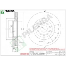 V053 PILENGA Гальмівний диск