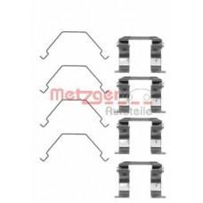 109-1158 METZGER Комплектуючі колодки дискового гальма