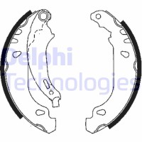 LS1848 DELPHI Комплект гальмівних колодок