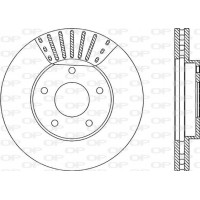 BDA1986.20 OPEN PARTS Гальмівний диск