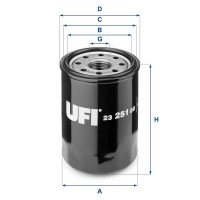 23.251.00 UFI Масляний фільтр