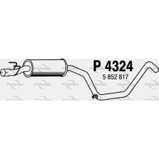 P4324 FENNO Середній глушник вихлопних газів
