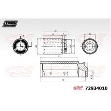 72934010 MAXTECH Поршень корпус скоби гальма