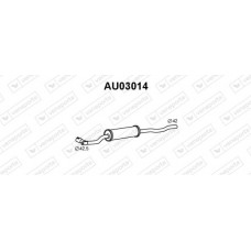 AU03014 VENEPORTE Предглушник вихлопних газів