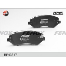 BP43317 FENOX КомплеК т гальмівних колодок, дискове гальмо