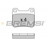 BP2227 BREMSI КомплеК т гальмівних колодок, дискове гальмо