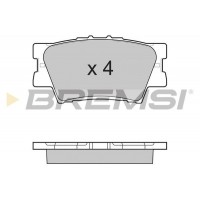 BP3252 BREMSI КомплеК т гальмівних колодок, дискове гальмо