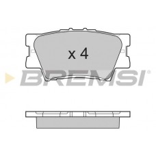 BP3252 BREMSI КомплеК т гальмівних колодок, дискове гальмо