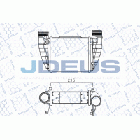M-801035A JDEUS Интеркулер