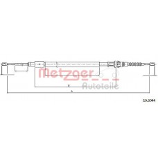 10.6044 METZGER Тросик, cтояночный тормоз