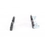 0 986 494 233 BOSCH Комплект гальмівних колодок дисковий гальм