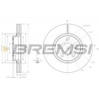 CD7756V BREMSI Гальмівний диск