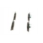 0 986 494 034 BOSCH Комплект гальмівних колодок дисковий гальм