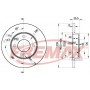BD3300 FREMAX BRAKE DISC HIGH CARBON