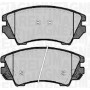 363916060724 MAGNETI MARELLI Комплект гальмівних колодок дисковий гальм