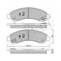 22-0888-0 METELLI Комплект гальмівних колодок дисковий гальм