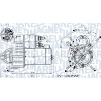 063721345010 MAGNETI MARELLI Стартер