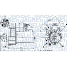 063721345010 MAGNETI MARELLI Стартер