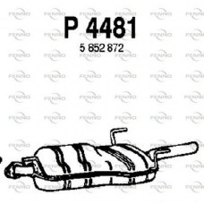 P4481 FENNO Глушник вихлопних газів кінцевий