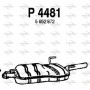 P4481 FENNO Глушник вихлопних газів кінцевий