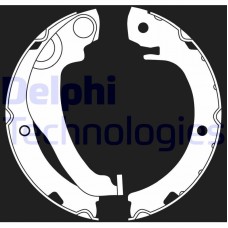LS2020 DELPHI Комплект гальмівних колодок